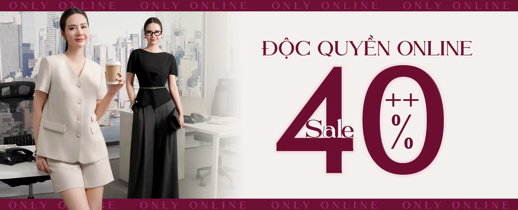 ƯU ĐÃI ĐẶC BIỆT | BST ĐỘC QUYỀN ONLINE SALE tới 50%