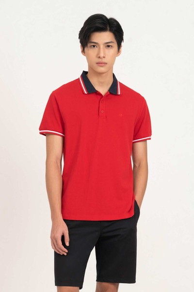 Flexi Polo - Áo Slim fit viền trắng