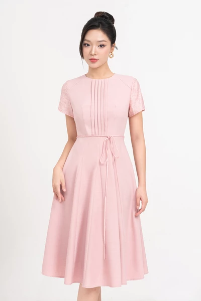 Rayna Dress - Đầm xòe ánh sáng