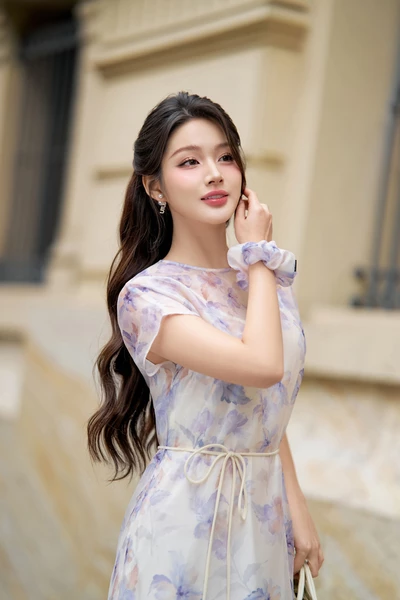 Lilas Dream - Đầm suông hoa nhí