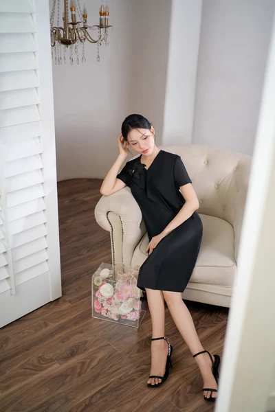 Black Silk - Đầm lụa kiểu