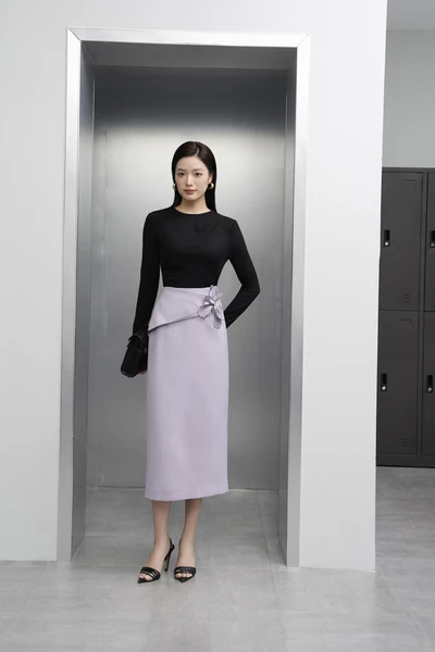 Chân váy bút chì Elegant Bloom