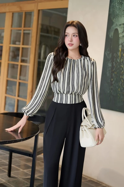 Quần tây Tuytsi Wide Leg