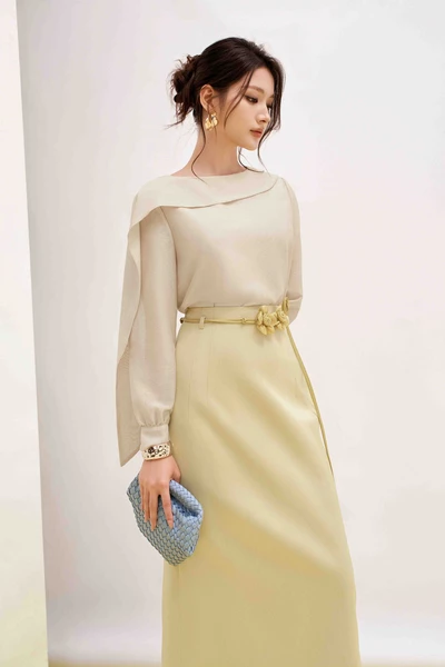 Chân váy bút chì Sunlit