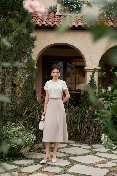 Chân váy Midi Petals