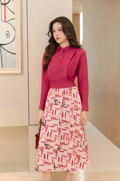 Chân váy Ruby Art Midi