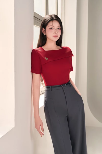 Quần Âu ống suông Grey Modern