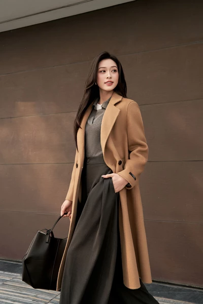 Áo dạ lông cừu Wool Luxe Coat