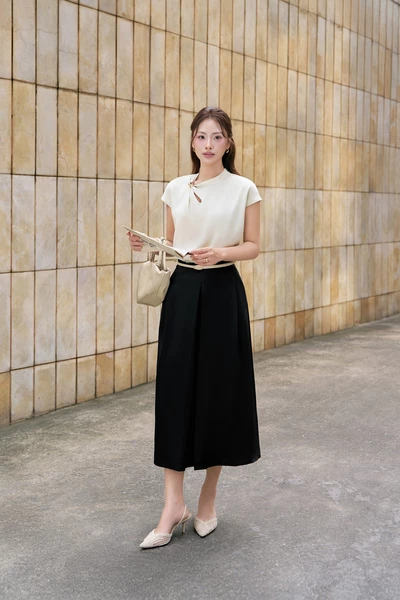 Quần Tây Elegant Cropped