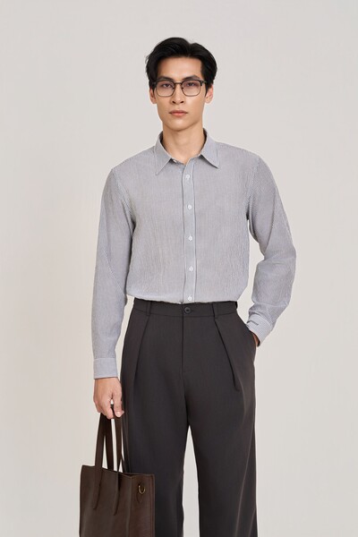 Áo sơ mi kẻ Essential Cotton