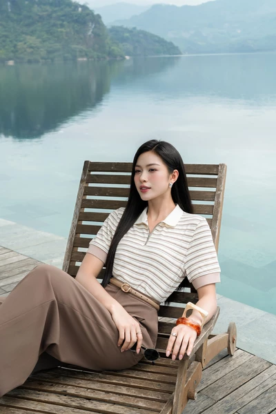 Áo Polo kẻ Moda