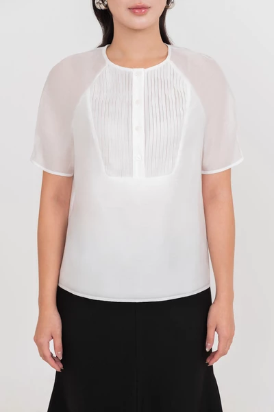 Áo kiểu Pleated Grace