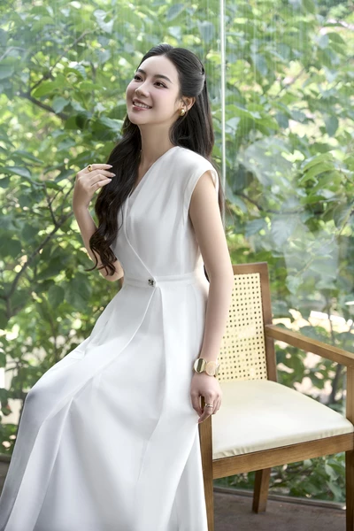 Đầm xòe Silk Touch