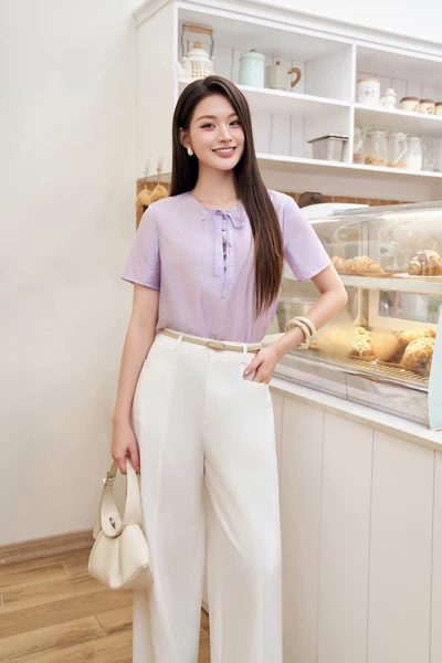 Áo sơ mi Sweet Violet