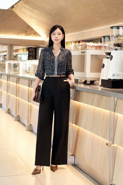 Quần Tây suông Modern Line