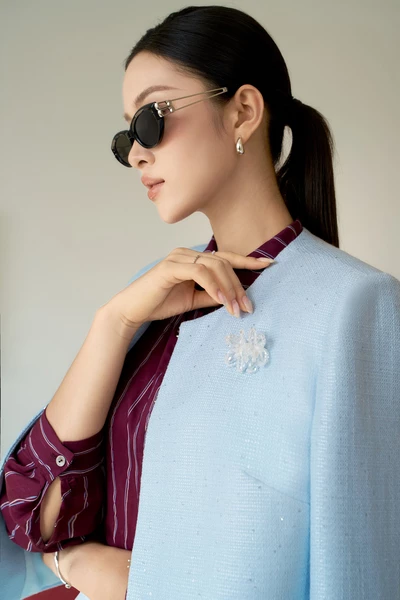 Áo Blazer Soft Tweed