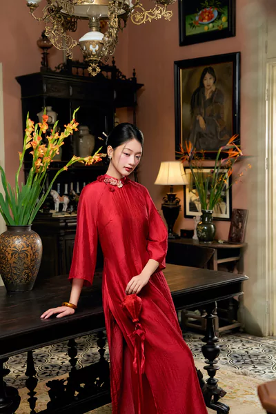 Áo dài Chu Tường